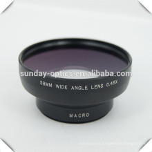 Camera wide angle lens 58mm